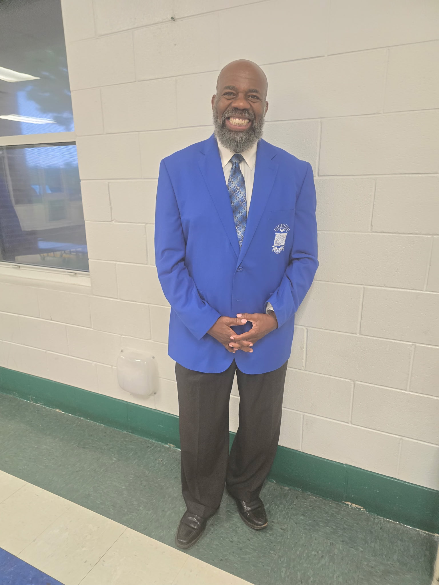Dr. Walter Sims on-set